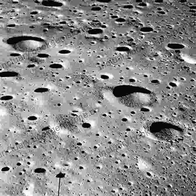 A Spacecraft's View Of The Desolate Lunar Landscape, Dotted With Craters And Barren Mountains The Relentless Moon: A Lady Astronaut Novel