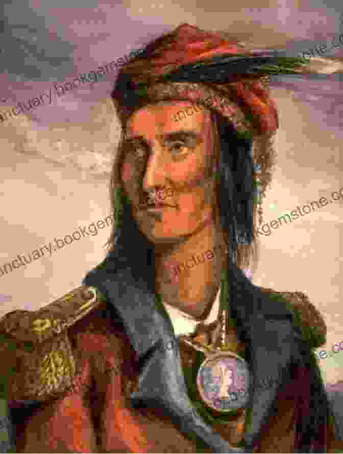 A Young Tecumseh In Traditional Native American Attire, With A Determined Expression On His Face. Tecumseh: A Life John Sugden