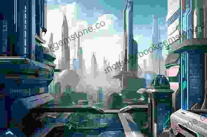 Andy McKell's Science Fiction Artwork Showcasing A Futuristic Cityscape With Towering Buildings And Advanced Technology. Galaxies And Fantasies Andy McKell