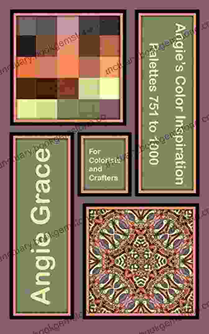Angie Color Inspiration Palette 751: Tranquil Embrace Angie S Color Inspiration Palettes 751 To 1000 (Angie S Color Inspiration For Colorists And Crafters 4)