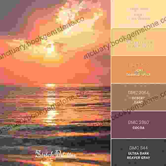 Angie Color Inspiration Palette 752: Golden Hour Angie S Color Inspiration Palettes 751 To 1000 (Angie S Color Inspiration For Colorists And Crafters 4)
