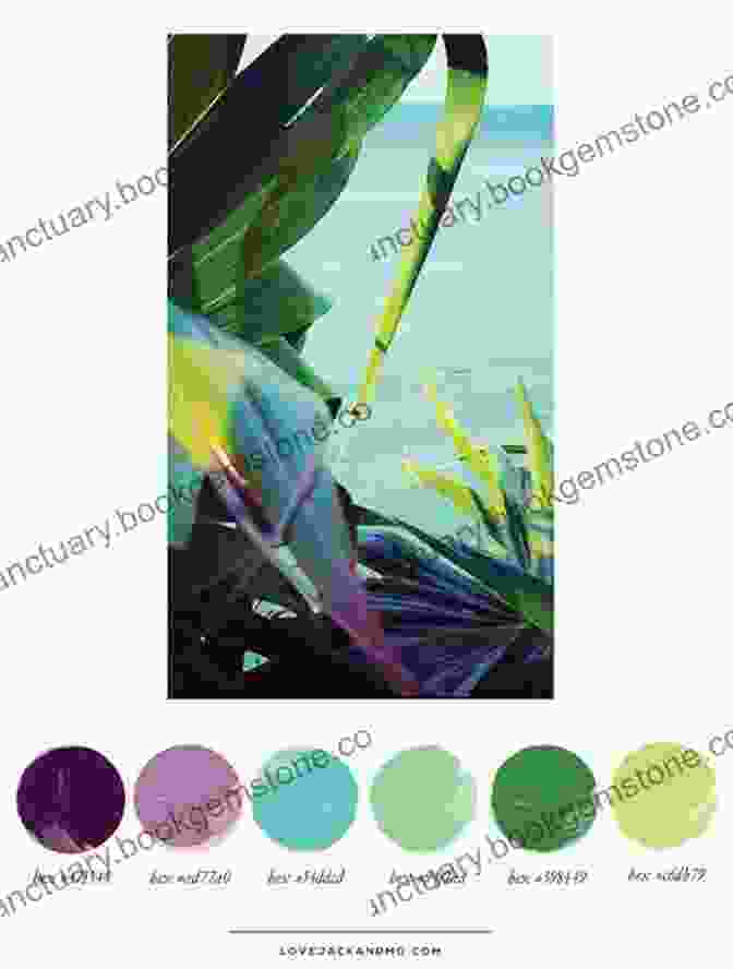 Angie Color Inspiration Palette 754: Tropical Paradise Angie S Color Inspiration Palettes 751 To 1000 (Angie S Color Inspiration For Colorists And Crafters 4)