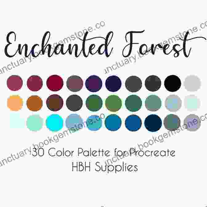 Angie Color Inspiration Palette 758: Enchanted Forest Angie S Color Inspiration Palettes 751 To 1000 (Angie S Color Inspiration For Colorists And Crafters 4)