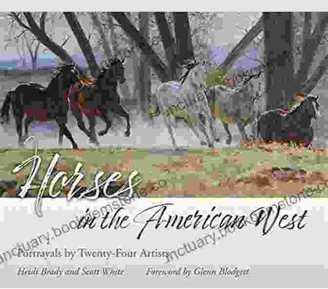 Cavalry Charge Horses In The American West: Portrayals By Twenty Four Artists (American Wests Sponsored By West Texas A M University)