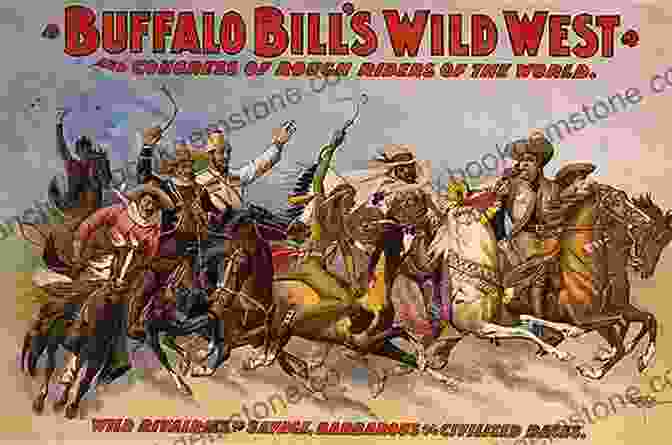 Image Of Buffalo Bill Cody On Horseback In Front Of A Wild West Show Tent, With A Buffalo Skull On The Tent Buffalo Bill S Life Story: An Autobiography