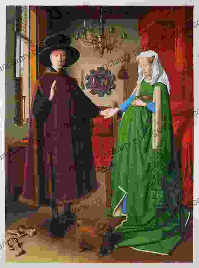 Jan Van Eyck's Arnolfini Portrait, An Iconic Work That Captures An Intimate Moment Between A Wealthy Merchant Couple In Their Home Studies In Iconology: Humanistic Themes In The Art Of The Renaissance