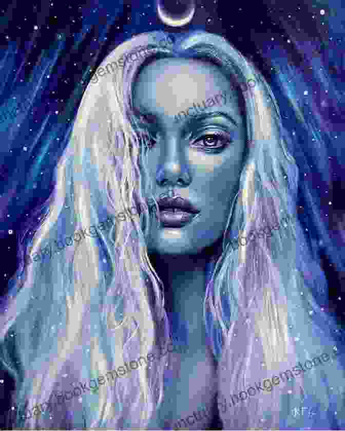 Lyra, A Young Woman With Long, Flowing Hair And Ethereal Eyes, Adorned In Shamanic Attire, Communing With Celestial Spirits. Jingle Stars (Shamans Shifters Space Opera 4)