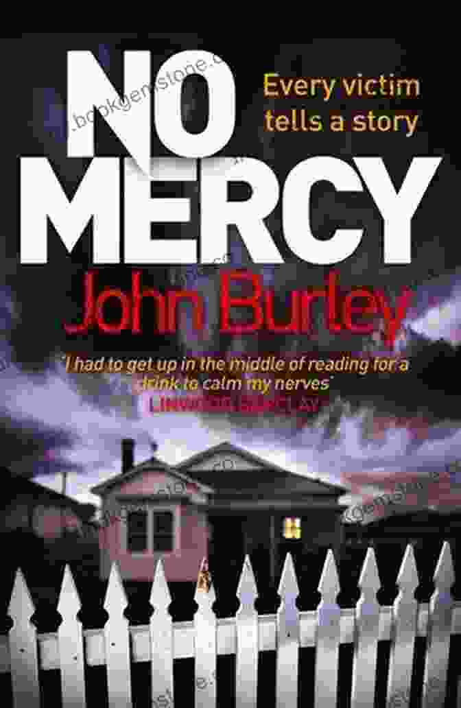 No Mercy Book Cover Featuring A Man In A Dark Hoodie Standing In A Graveyard No Mercy (A Jonathan Grave Thriller 1)