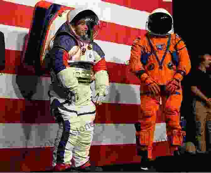 Scott Bartlett, Astronaut And Pioneer In Space Exploration, Wearing A NASA Spacesuit. Spacers Scott Bartlett