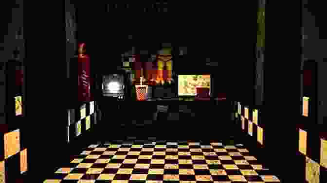 The Security Office In Five Nights In Turtle, Where The Player Must Survive The Night. Five Nights In A Turtle: Not Your Ordinary Hawaiian Vacation