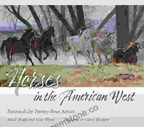Horses In The American West: Portrayals By Twenty Four Artists (American Wests Sponsored By West Texas A M University)